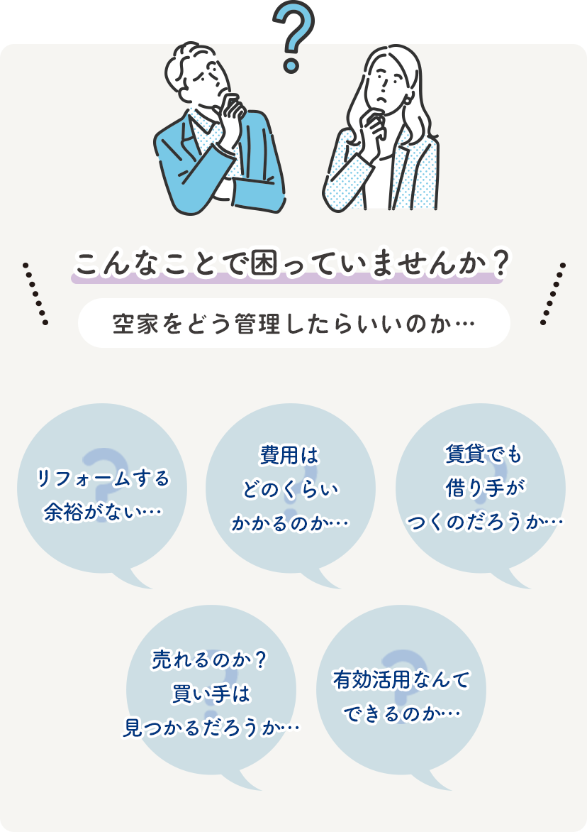 こんなことで困っていませんか?